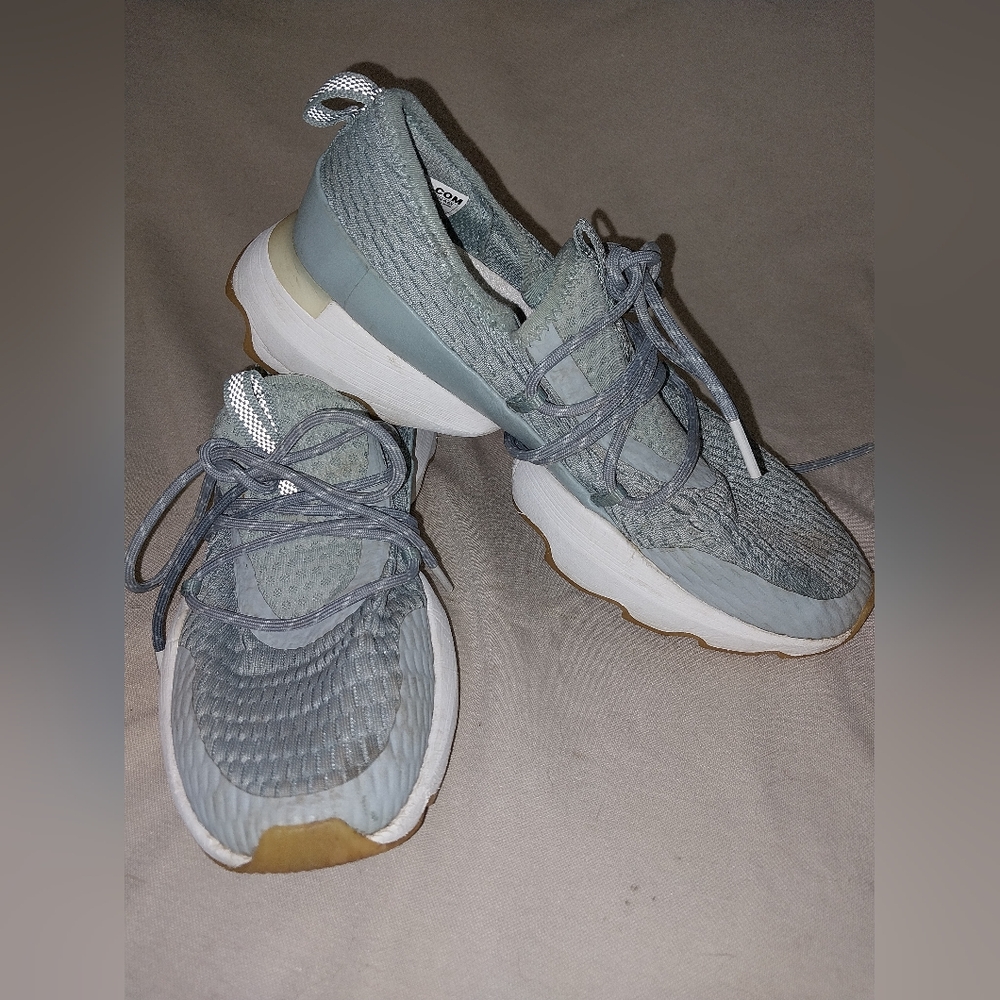 Sorel Kinetic Impact Lace Sneakers Blue Gray Size 7